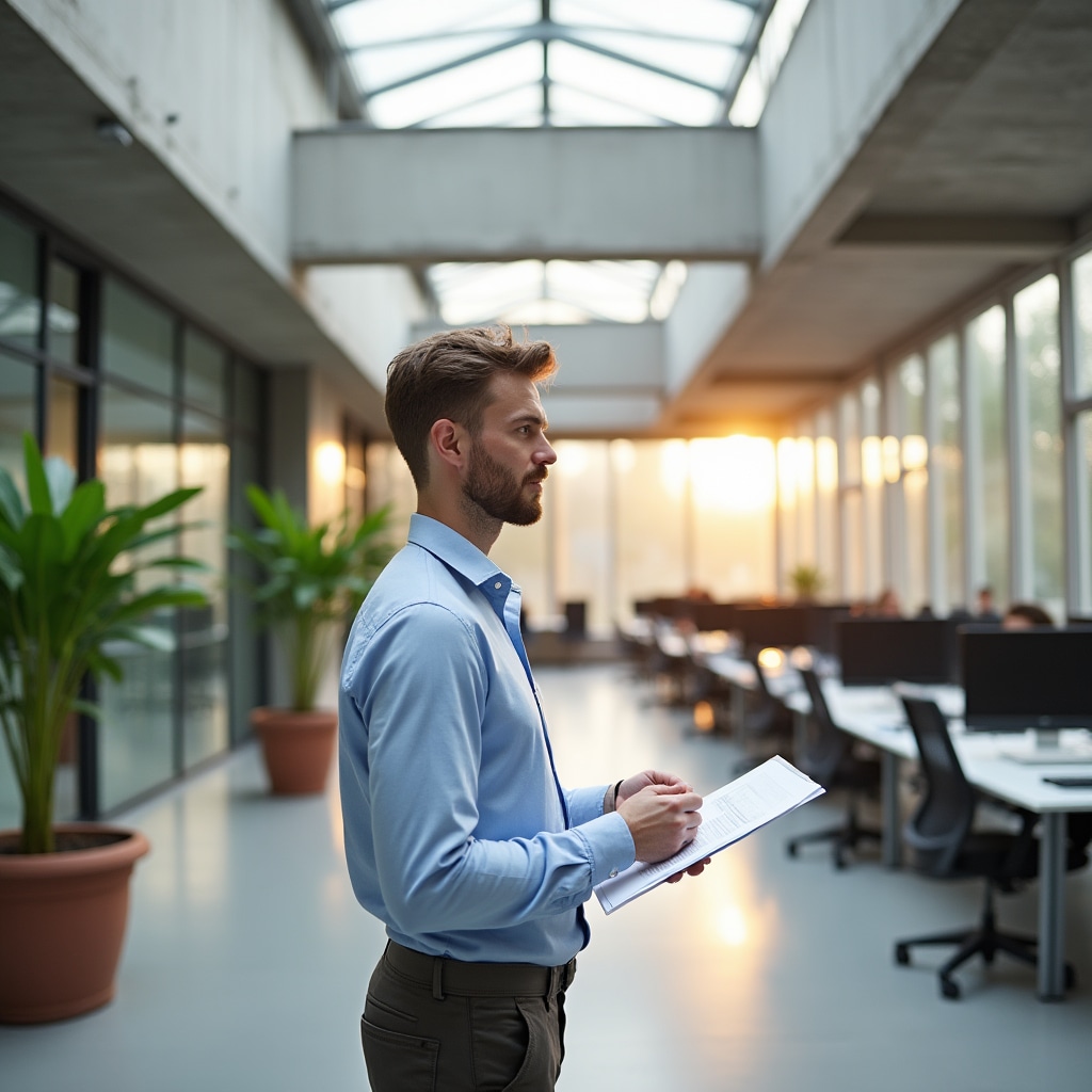 Moderná kancelária tímu Smerom Vpred Digital