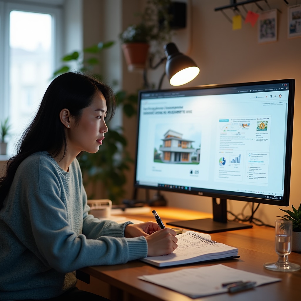 Správca bytového domu pri online vzdelávaní